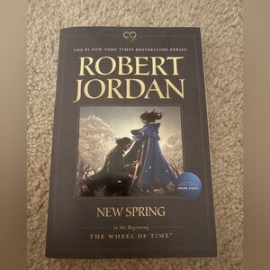 Paperback book- Robert Jordan's New Spring